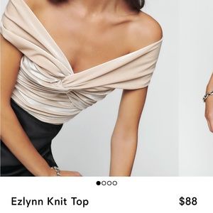 reformation velvet top- never worn!!